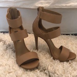 Nude Steve Madden Mira Heels